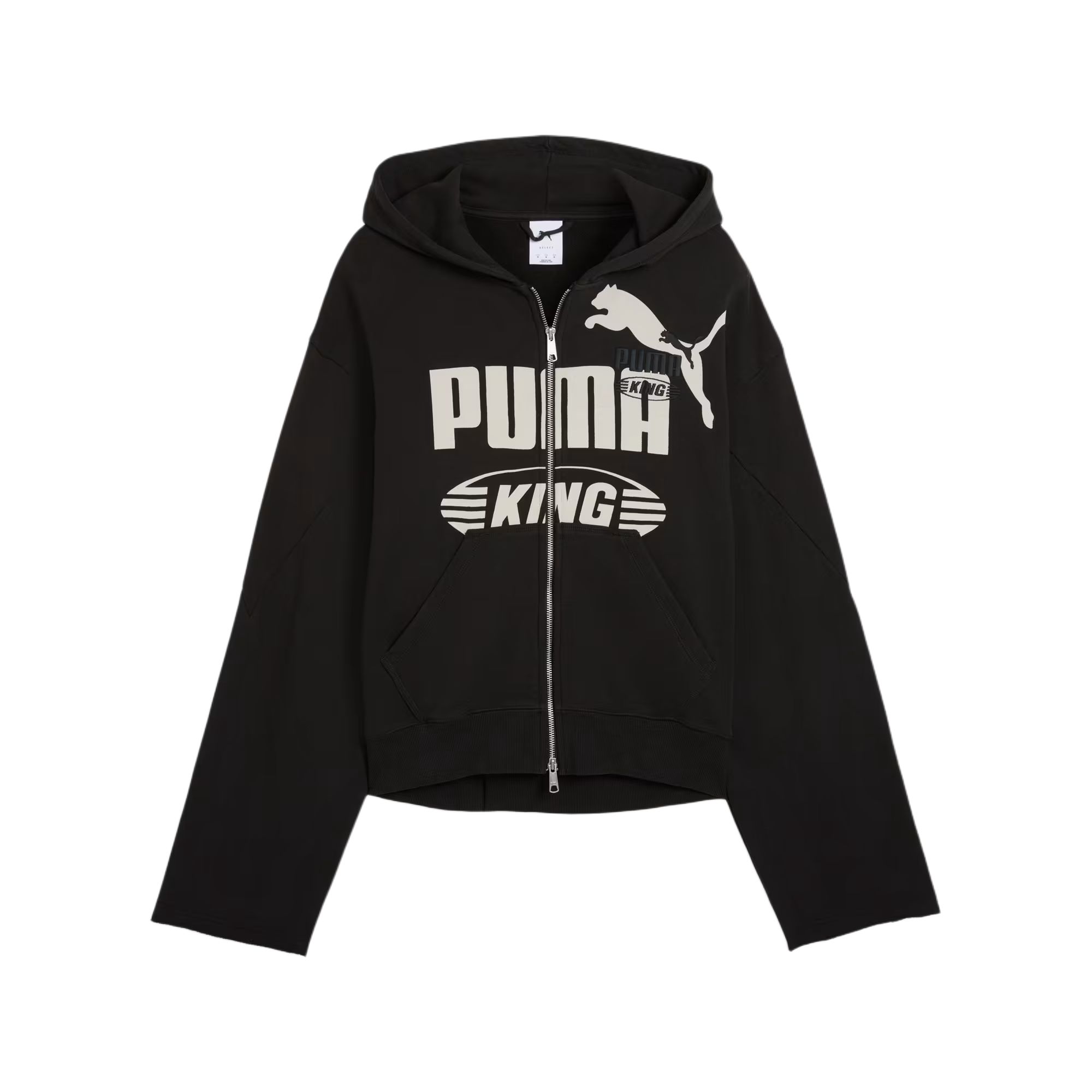PUMA Sweatshirts Men s Black Hooded Moderate 634720-01 XL