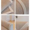 Waffle Chenille Sofa Cushion Non-Slip Plaid Backrest Armrest Towel Universal Living Room Four Seasons Simple