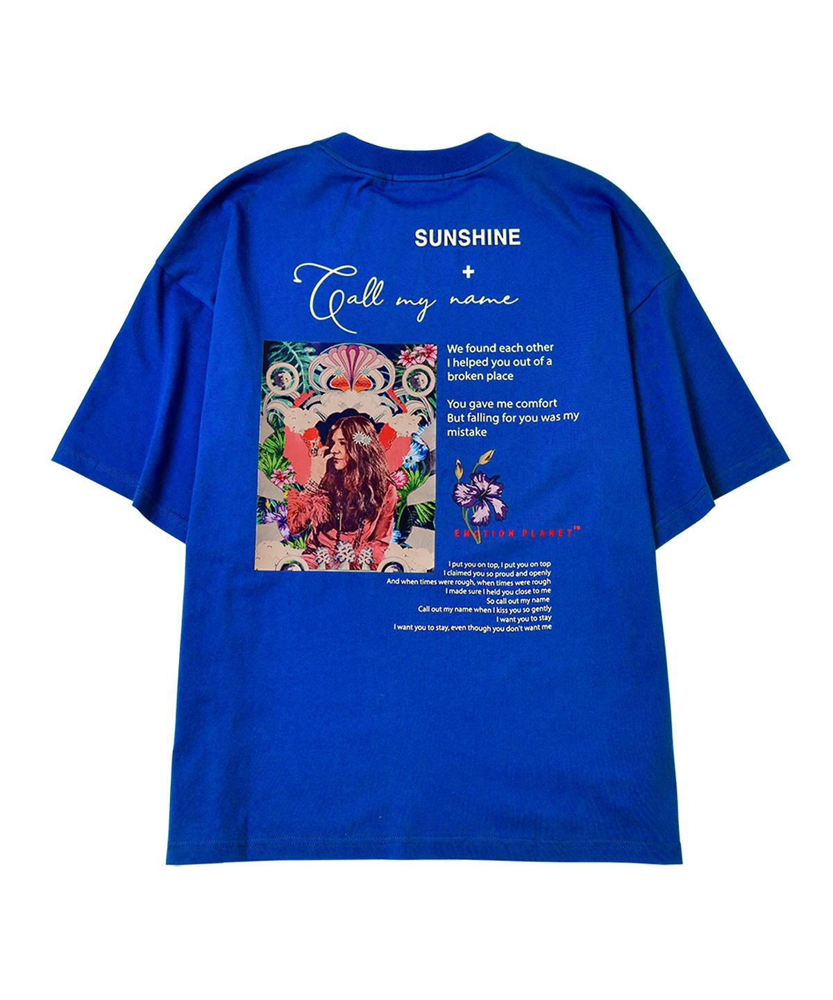Emotion Planet Gypsy Mama T-Shirt (Blue) Blue/L(100)