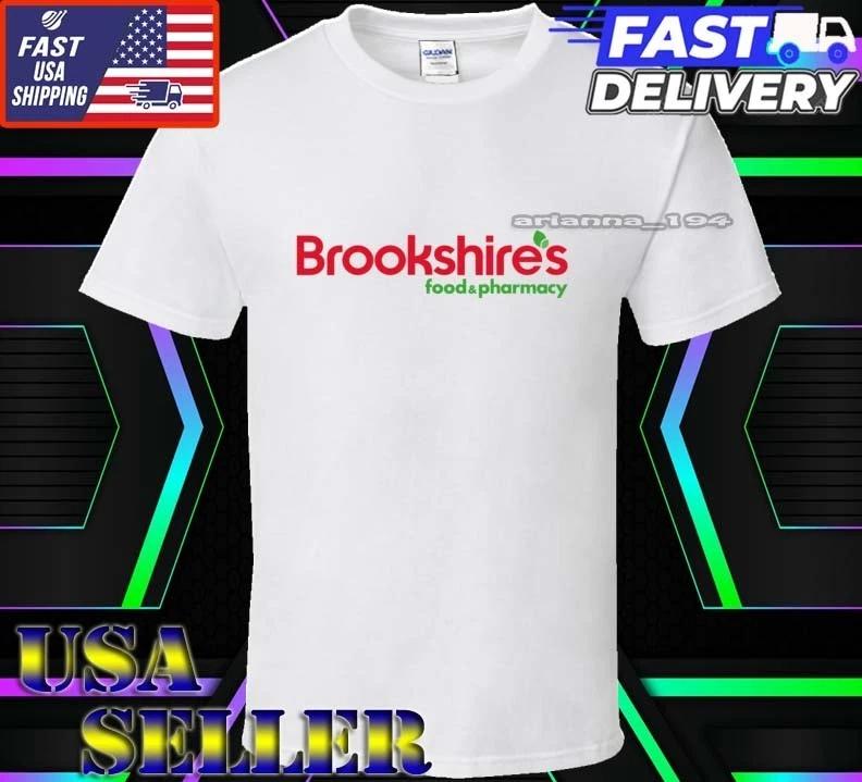 New Shirt Brookshires Food & Pharmacy Logo T-Shirt Funny Usa Unisex Size S-5XL 4XL