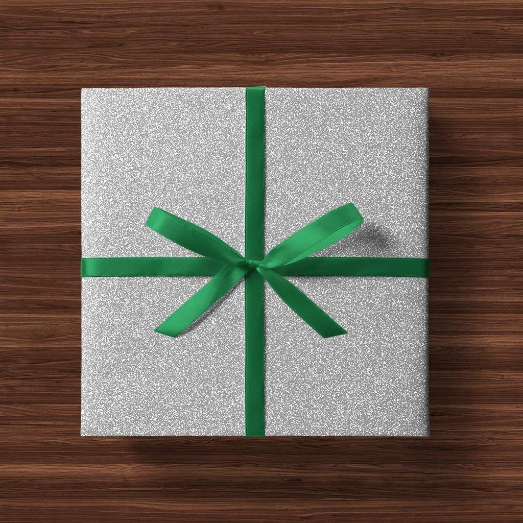 Silver Gift Wrapping Paper Bedroom Dining Room Background Wall Moisture-Proof Furniture Renovation Self-Adhesive Wall Cover