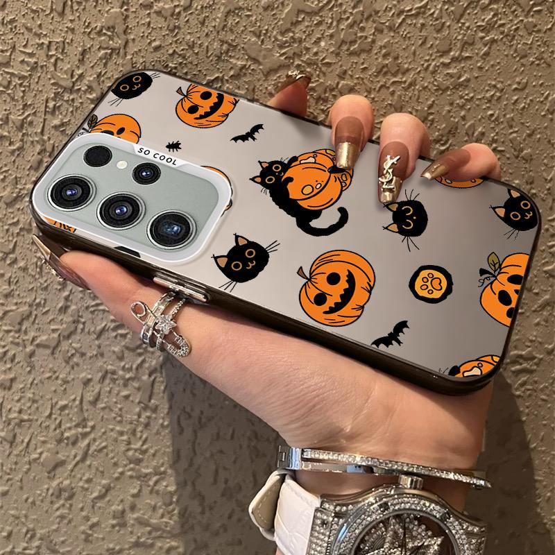 Ghost Halloween Frosted Case for Samsung Galaxy S25 S24 S23 S22 Ultra S21 Plus S20 FE A73 A72 A71 A56 A55 A54 A53 Acrylic Cover