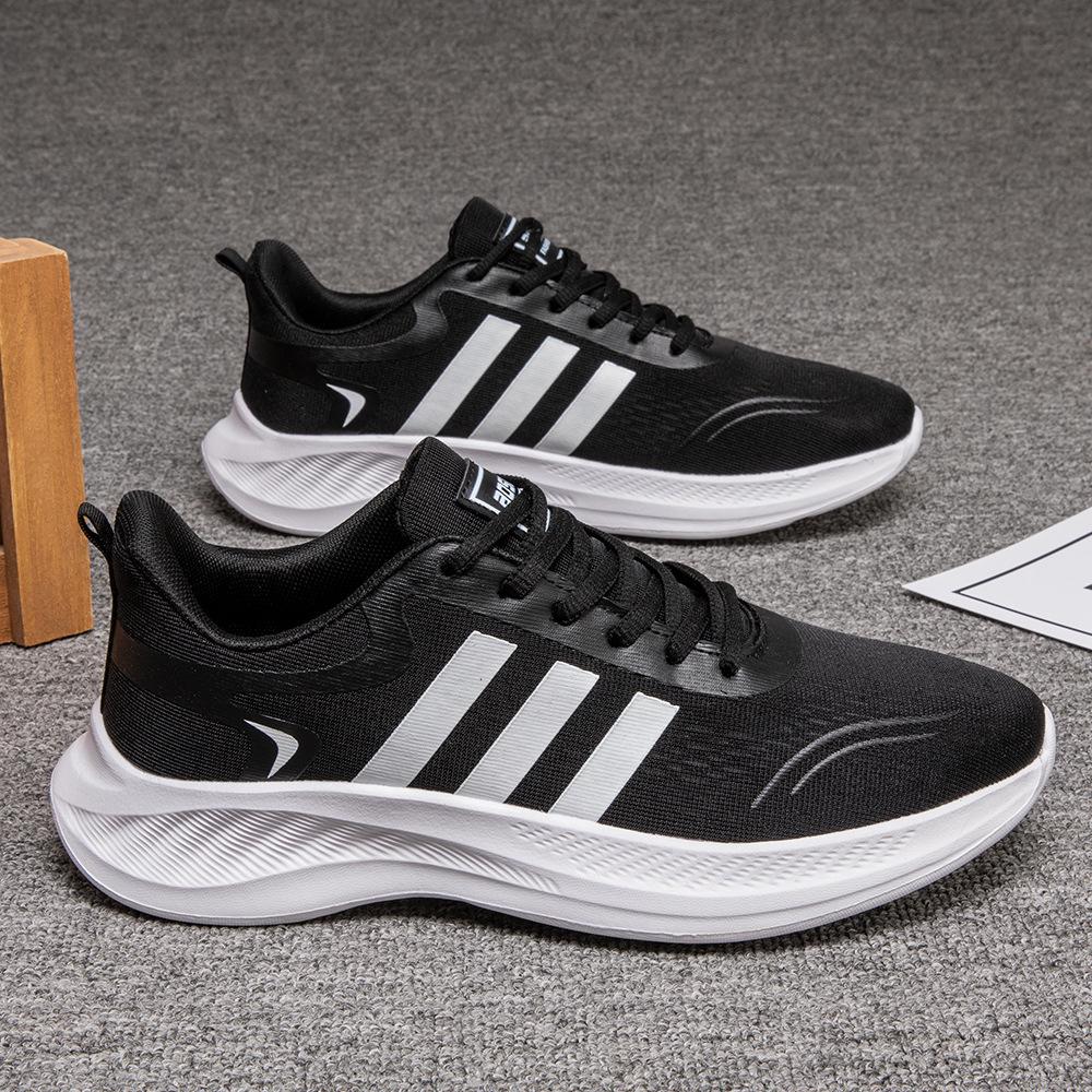 

2025 Cross-Border Fly-Knit Mesh Breathable Unisex Running Shoes Size 44