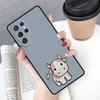 Cartoon Cute Cow Spots Phone Case Cover For Samsung Galaxy S24 S25 Ultra S21 S22 Ultra S10E Note 10 Plus Note 20 FE S23