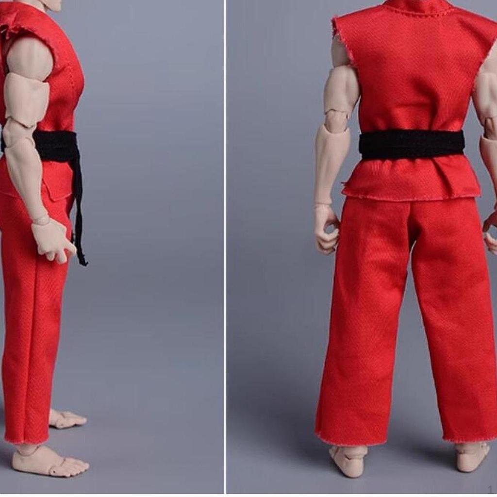 1/12 Action Figures Samurai Kimono 6" Figure Fighting Judo Uniform Cosplay Kids Adults Gifts Stylish