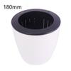 Automatic Self-Watering Round Plastic Plant Flower Pot Garden Decors Home Office