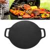 Korean   BBQ Grill Pan Korean Round Griddle Non Stick 6 Layer Coating Round Griddle for Indoor Outdoor