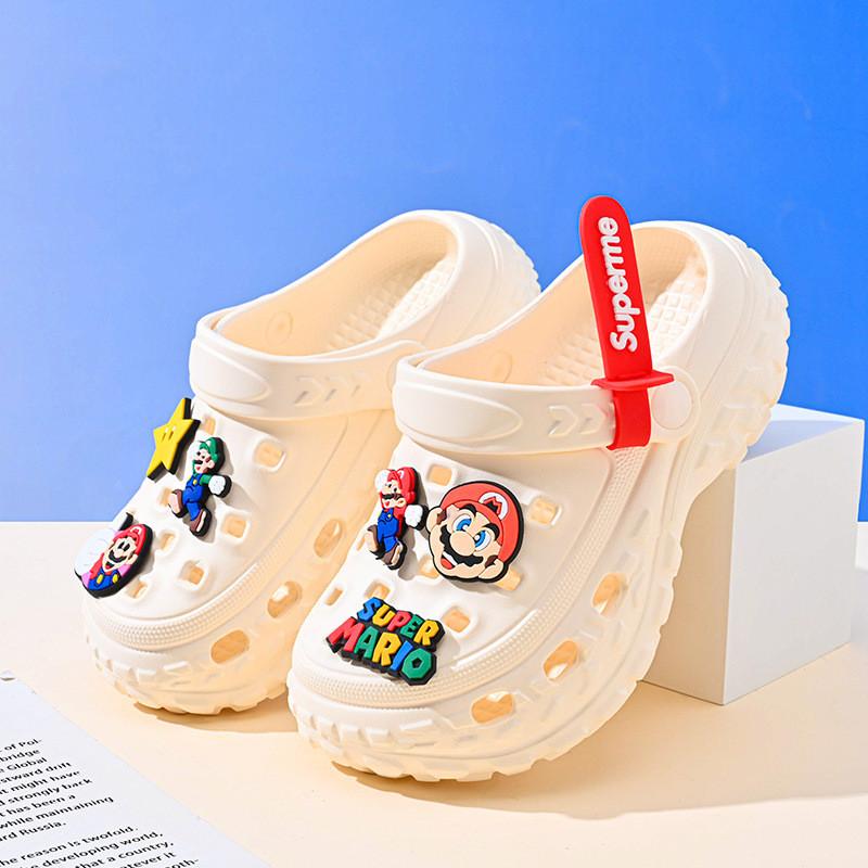 Summer Kids Cartoon Eva Clogs For Boys And Girls Breathable Non-slip Beach Shoes In Various Colors And Sizes For Outdoor Fun