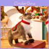 Charming Mini Reindeer Plush Toy Perfect For Holiday Decor And Gift Giving