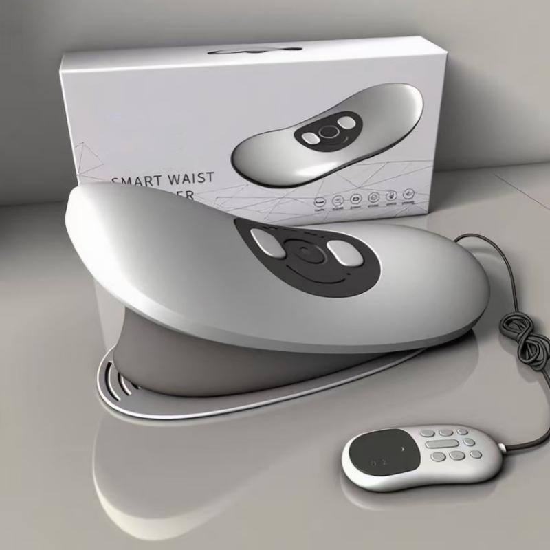 Electric Lumbar Traction Device Massager with Heat Function & Adjustable Intensity,Electric Inflatable Back Stretcher Device