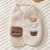 Pet Dog Cat Warm Fleece Outfit With 3D Ears Winter Coat Small Pets