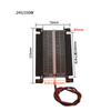 1PC 12V 150W / 12V 300W / 24V 250W / 24V 500W PTC Heating Element Heater Plate with Black Metal Hoder Heat Conduction