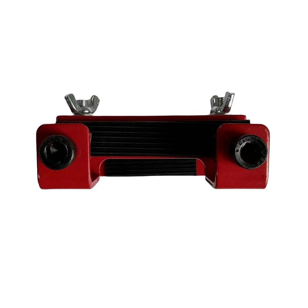 Plateforme de grosse caisse Coussinet de batterie Accessoires Tambours légers Accessoire de rehaussement Ajustement Rouge
