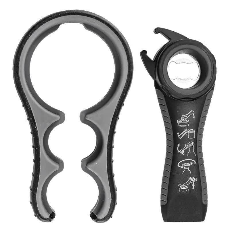 ZISIZ Multi-functional 5-in-1 Can & Bottle Opener Set