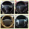 Leather Auto Steering Soft Anti-slip Wheel Cover Protect Car Sleeve