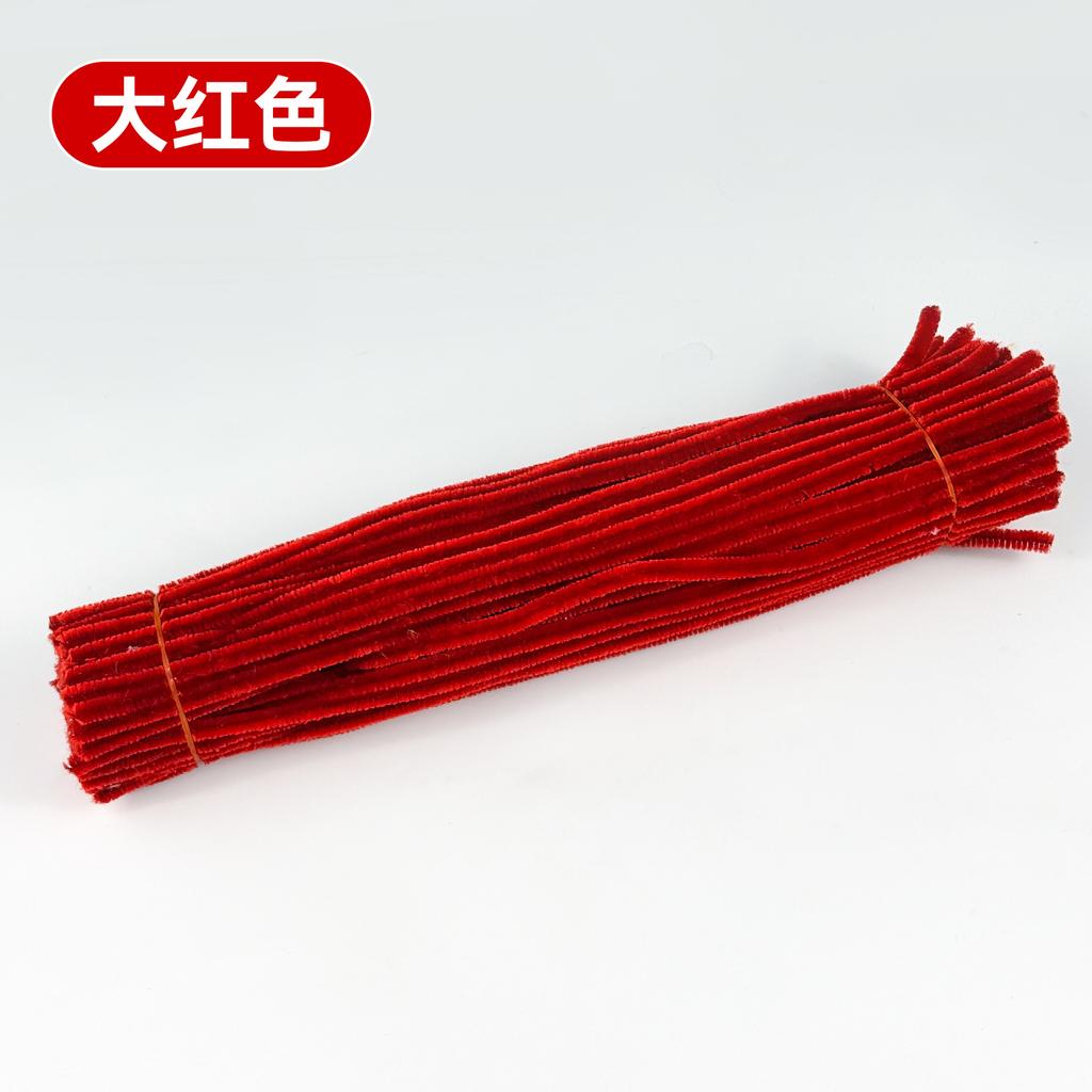 Pipe Cleaners For Flowers Chenille Stem Pipe Kid Diy Creative Toy Chenillewire Craft Kindergarten Handmade Material Plush Strips