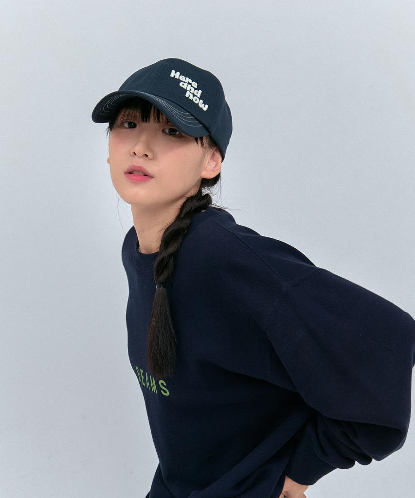 Eldu Here & Now Stitch Ball Cap Navy