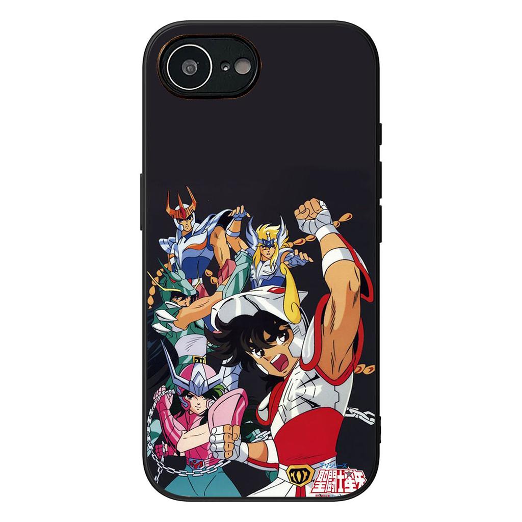 Anime Saint Cartoon Seiya Phone Case for Samsung Galaxy S22 S21 S20 FE Ultra Plus A35 A36 A37 A33 A34 A04 A71 Protective Cover