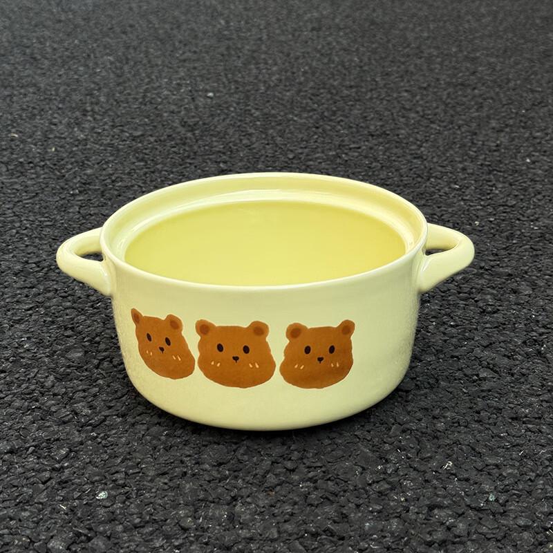 Lin Pan Little Bear Ceramic Noodle Bowl