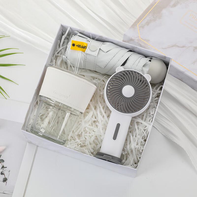 Elegant White Holiday Gift Set