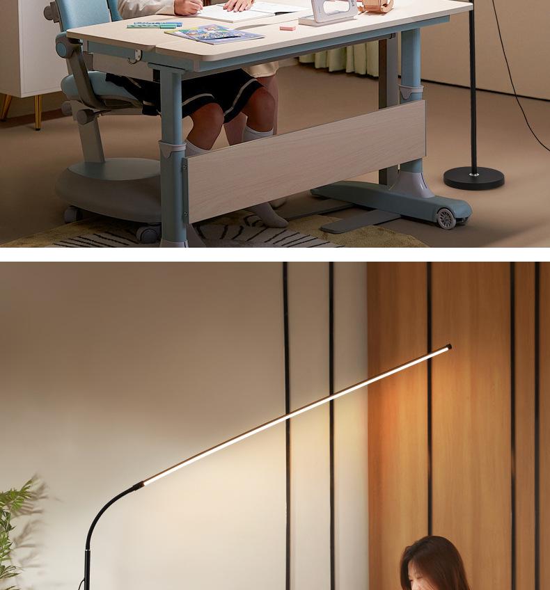 Full Spectrum Eye Protection Lamp – Anti-Blue Light Floor Light for Bedrooms, Desks, Pianos, and Student Reading.