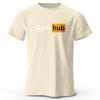 Gym Hub Bedrucktes T-Shirt 100% Baumwolle Oversized Lustige Grafik-T-Shirts für Sommer-Tops