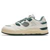 New Slip Resistant Cushioning Wear Resistant Low Top Skateboard Shoes Men's White Green 912428002-3