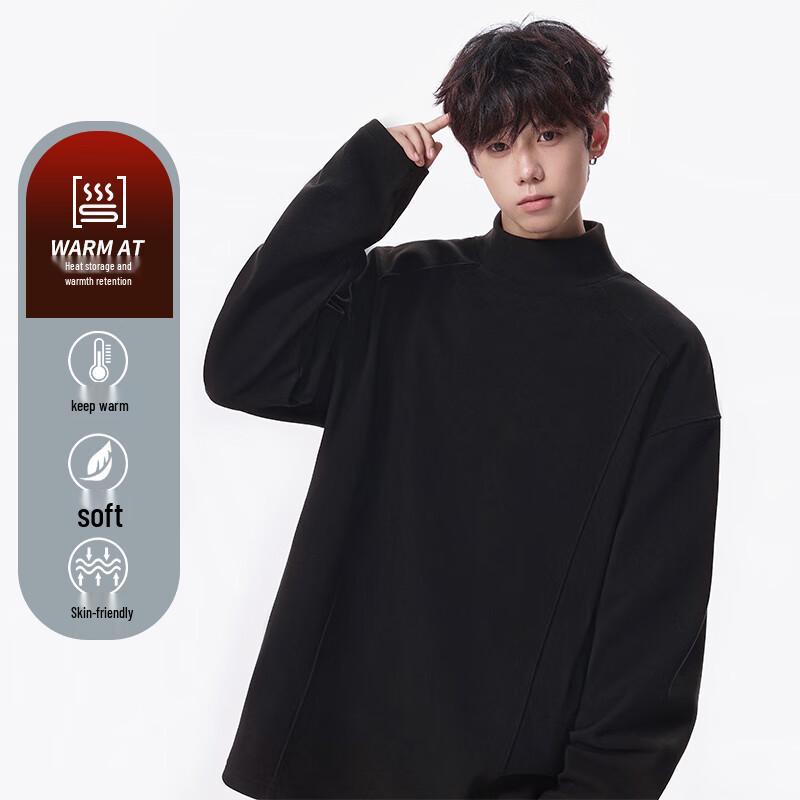 Wassup Sohot Pánské termotričko s polozvýšeným límcem a dlouhým rukávem