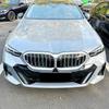 For BMW 5 Series I5 G60 G61 2024+ Black Warrior Style Exterior Trim Stripe Decals Car Stickers Body Side Molding Modification