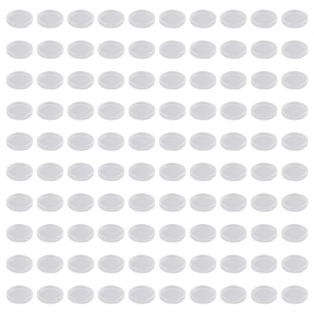 Supplies Coin capsules Holders Cases Plastic Clear Transparent Organizer