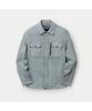 Silijeu Dyed Zip-Up Pocket Outer Shirt Sasfm26921Chd