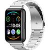 Edelstahlarmband für Huawei Watch Fit 2, Silber