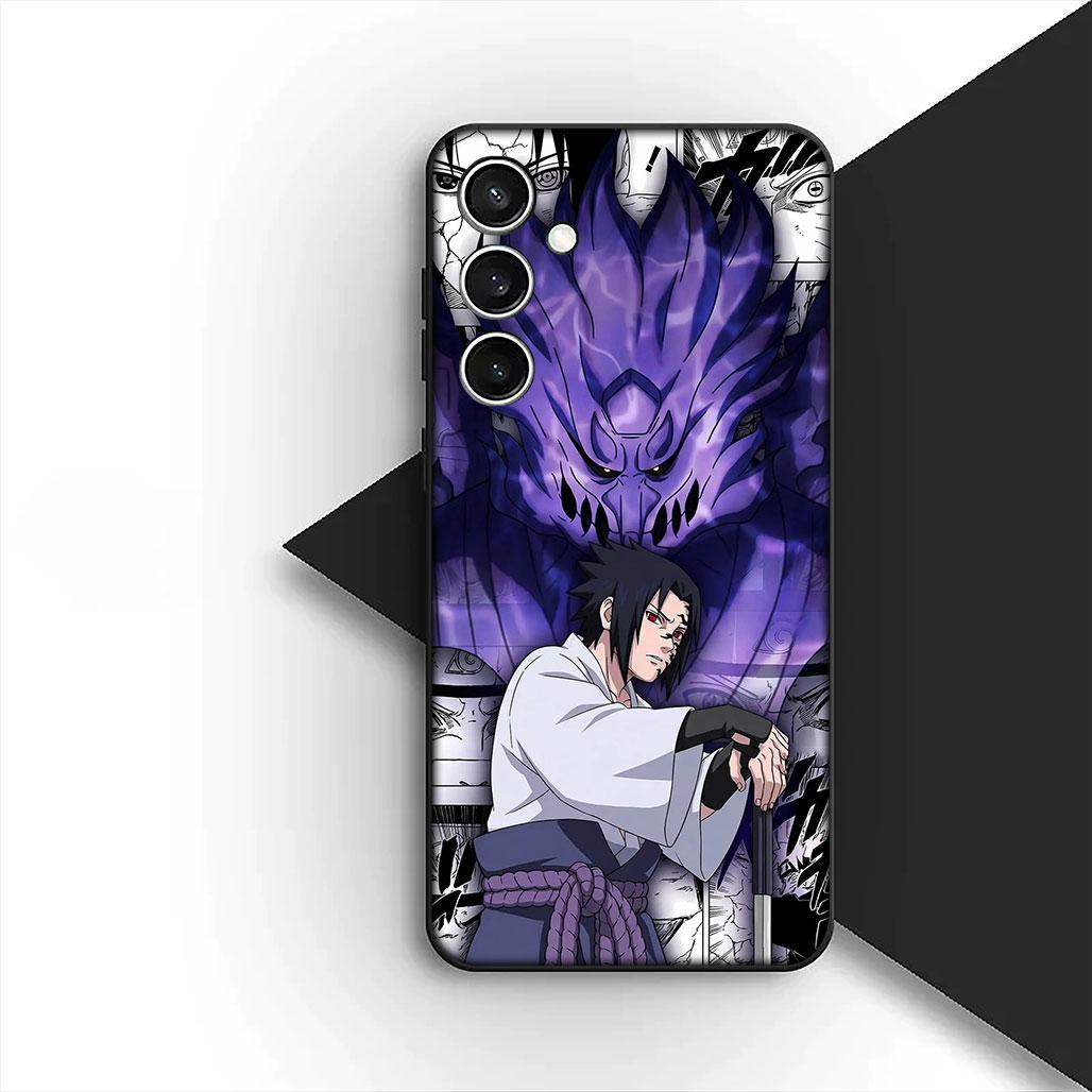 

Comics Narutos Uchiha Sasuke Cover for Samsung Galaxy S25 S24 S23 FE Ultra Plus S7 Edge S25+ S24+ A56 5G + Coque Phone Case Galaxy S7 edge