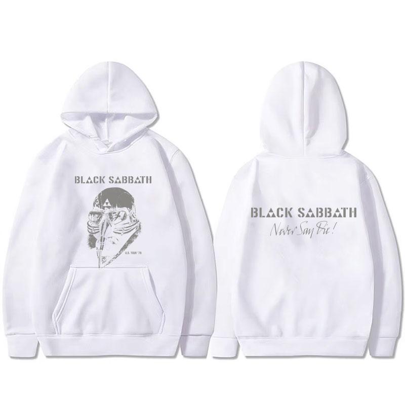 Heavy Metal Rock Band Black Sabbath Tour Hoodie Ozzy Osbourne Pullover Winter Hoodies Men Women Gothic Vintage Sweatshirt