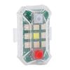 2 ks Bezdrátová LED stroboskopická světla s krytím IP65 Proti kolizi Dálkové ovládání Nabíjecí RGB stroboskopická výstražná světla pro venkovní použití