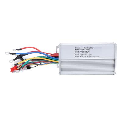 48V 60V 64V 600W Motorcontroller Aluminiumlegierung Gute Wärmeableitung Bürstenloser Motorcontroller für Elektrofahrrad Roller Dreirad