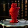 Dark Academia Desktop Ornaments 3D Printed Human Heart Model, Anatomical Figurine, Decorative Sculpture Immersive Thriller Scene Props with