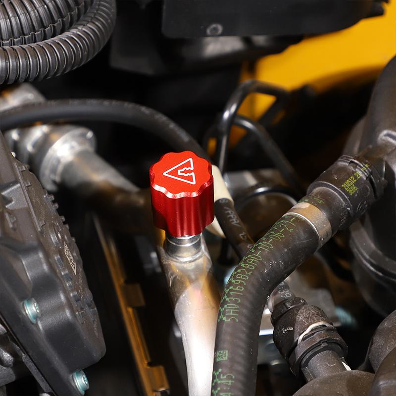For Toyota Supra A90 2019-2026 Car Styling Aluminum Alloy Car Engine Compartment Fuel Pipe Cover Car Tuning Accessories