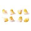 Parrot Figurines Mini Parrot Decors Waterproof Toy Playsets Miniature Doll Garden Figurines Cake Toppers Parties Favor