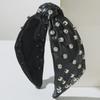 European & American Fashion Leather Headband: Women's Stylish Accessory with Unique Rivet Design for a Luxurious, Sweet, and Cool Look.