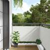 VidaXL White Balcony Privacy Screen 500x75 Cm PVC, Fence Roll, Fence Strip, Privacy Fence Screen 4005398