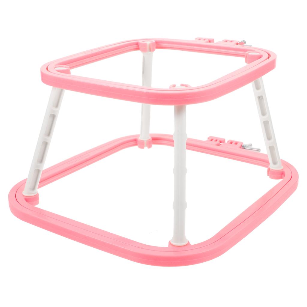 Rotary Tool Embroidery Tools Hoop Needlework Stand Double Layer Support Cross Stitch Circle Bracket Home
