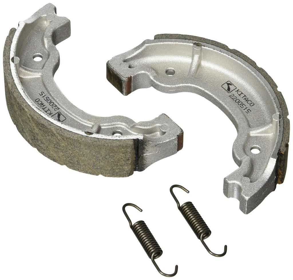 Kitaco Brake Shoe Made of Material Non-Fade SY-90N Non-Asbestos Gear/TW200 (Drum) 770-0072030