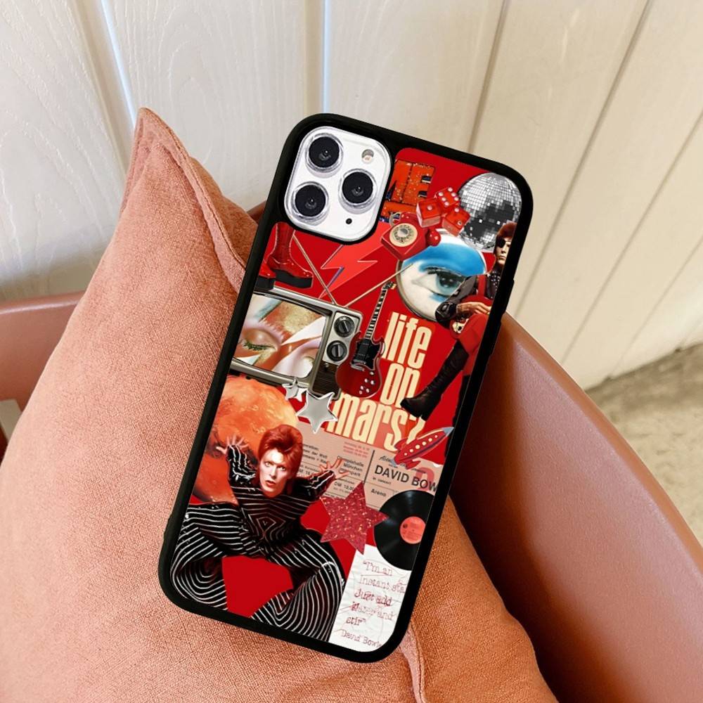 

Классический чехол для телефона D-DavidS Singer B-BowieS Для Iphone 11 12 13 14 15 Pro Max 17 16 Plus Жесткий PC+TPU Задняя крышка iPhone 14 pro