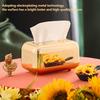 Light Luxury Tissue Box Creative Desktop Tissue Holder Versatile Napkin Holder Ornament Paper Pumping Box for Home Decor