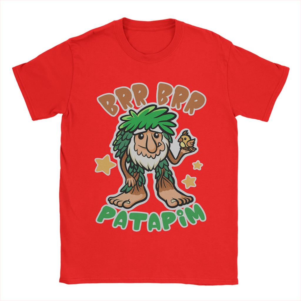 Halloween Italian Brainrot T-Shirt Men Funny 100% Cotton Tees Crew Neck Short Sleeve T Shirts Classic Clothes