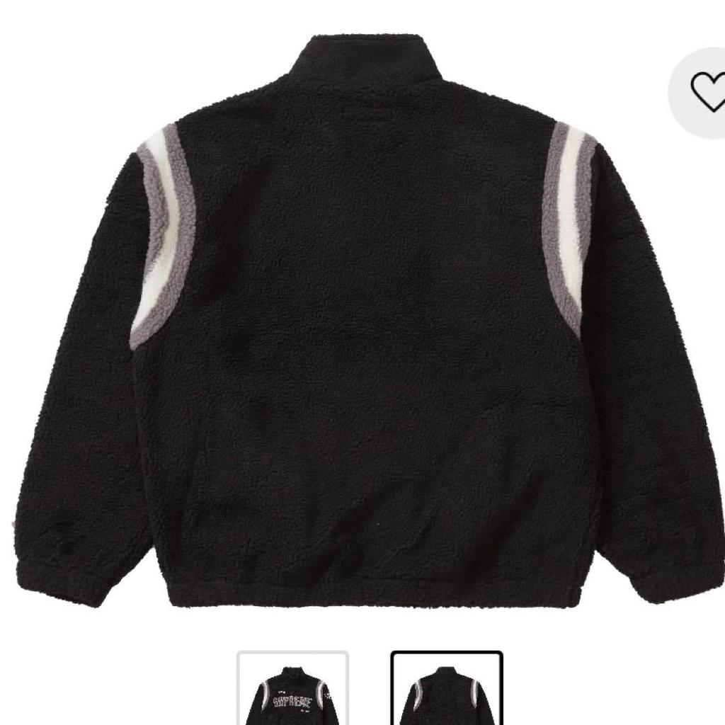 [USED] Supreme Arc Half Zip Fleece Pullover M