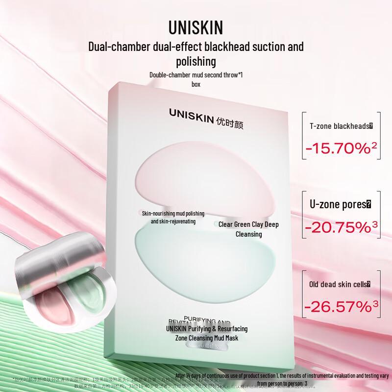 

UNISKIN Purifying & Rejuvenating Zoned Cleansing Clay Mask