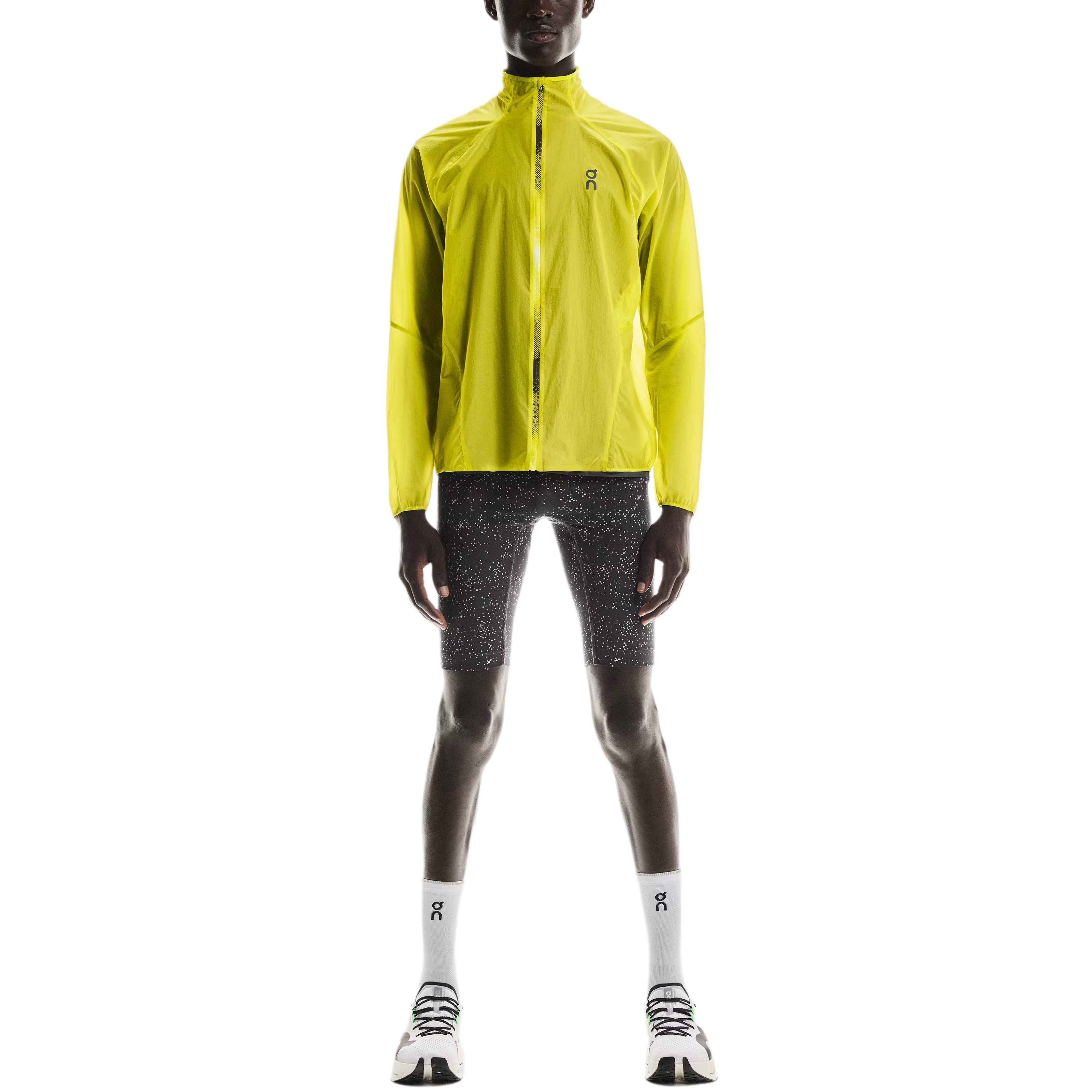 On Zero Jackets Men s Lime Stand Collar Moderate Other 1ME10162347- S