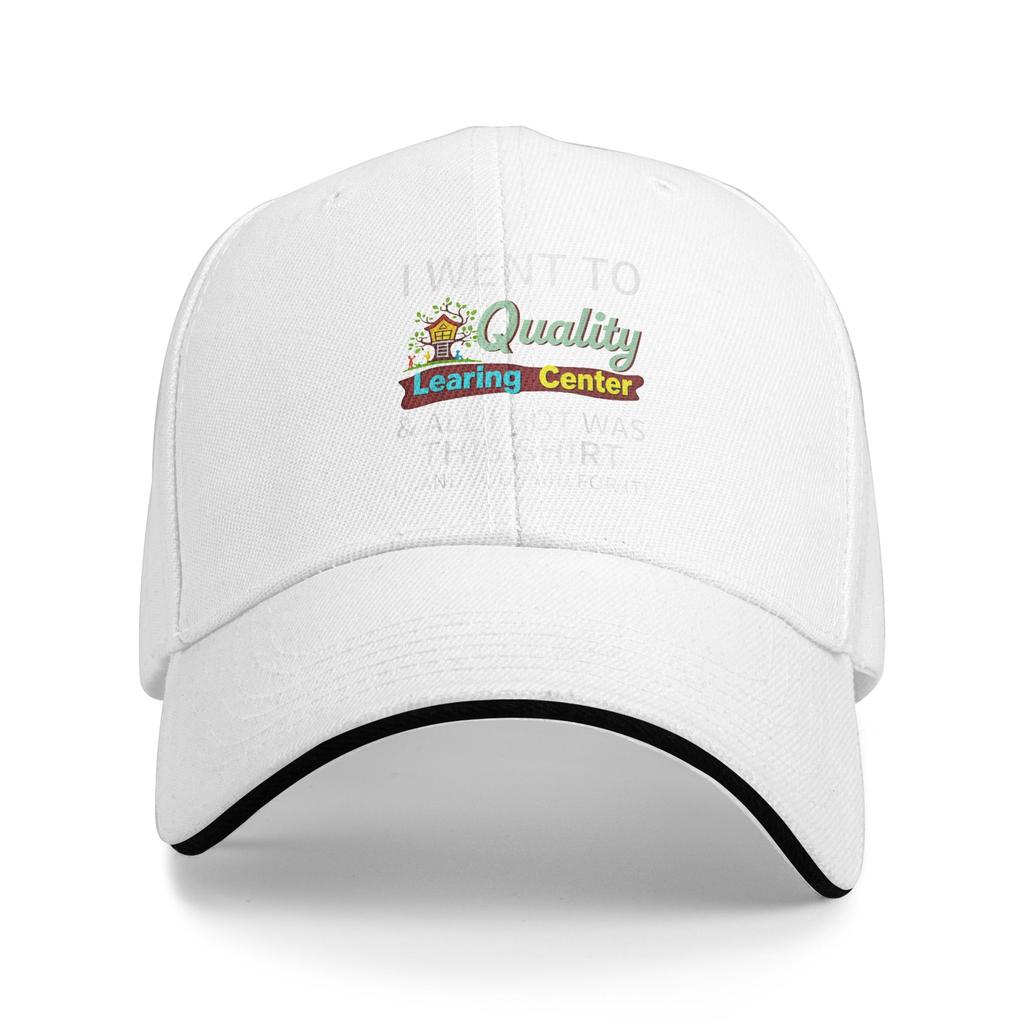I Went to Quality Learning Center  All i got was This Shirt Sun Baseball Cap Summer Trucker Hat For Female Male Baseball Caps